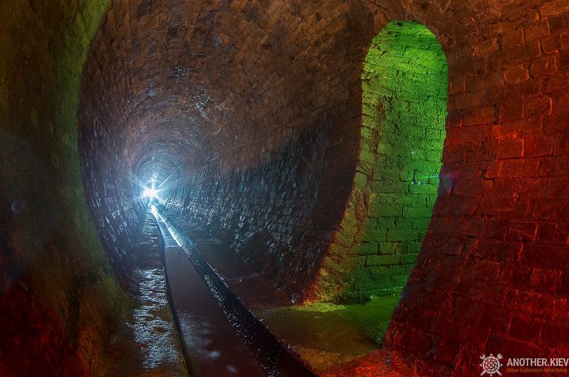 Underground Klov river
