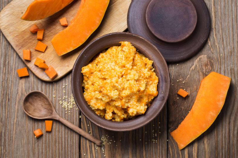 Pumpkin porridge with rice