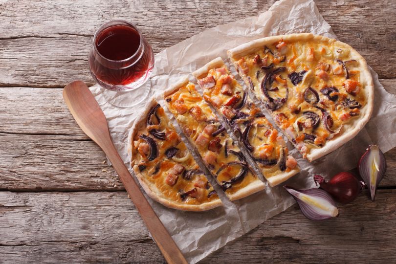 Cabernet Sauvignon with pizza