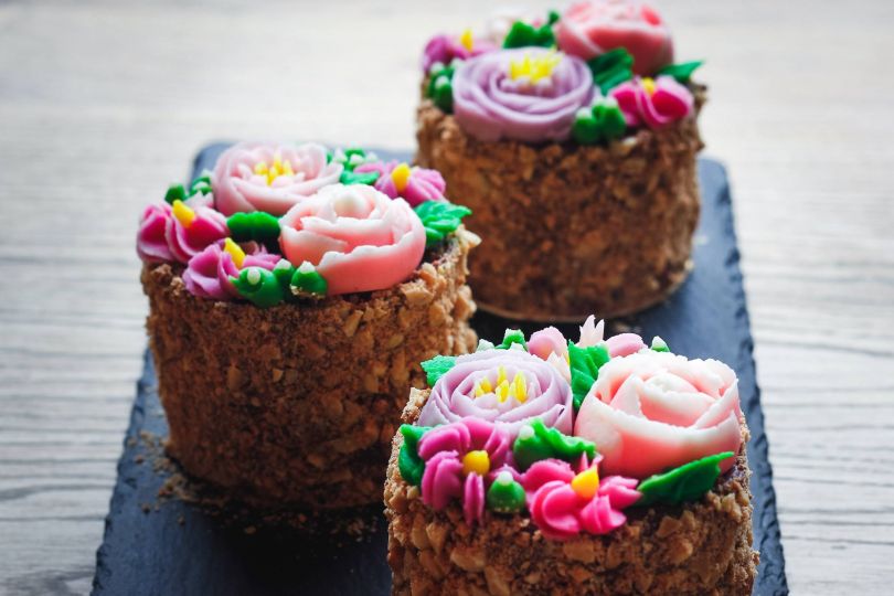 three pastries