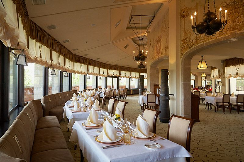 Harmata restaurant in Citadel Hotel Inn in Lviv