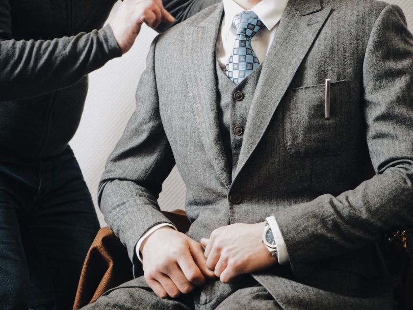 Man in a suit by Alexandr Gapchuk