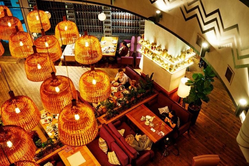 Baklazhan restaurant in Kyiv