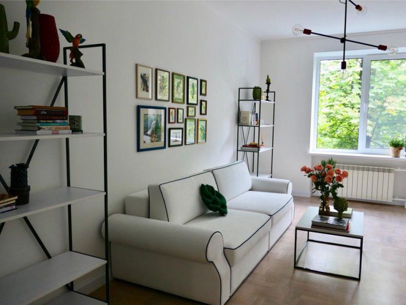 room in scandinavian style
