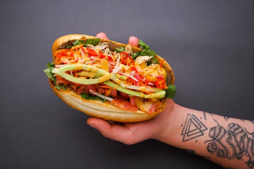 B&aacute;nh m&igrave; sandwich