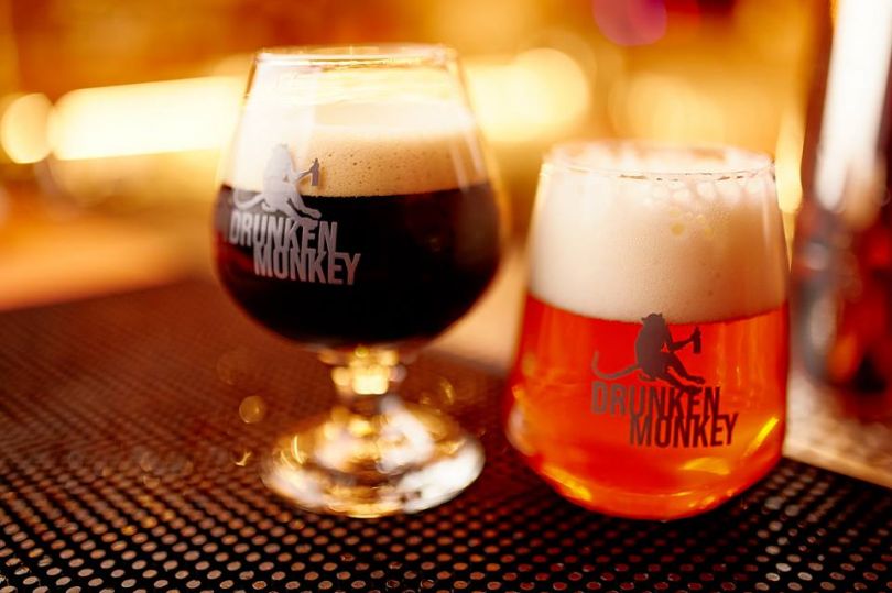 Drunken Monkey craft beer