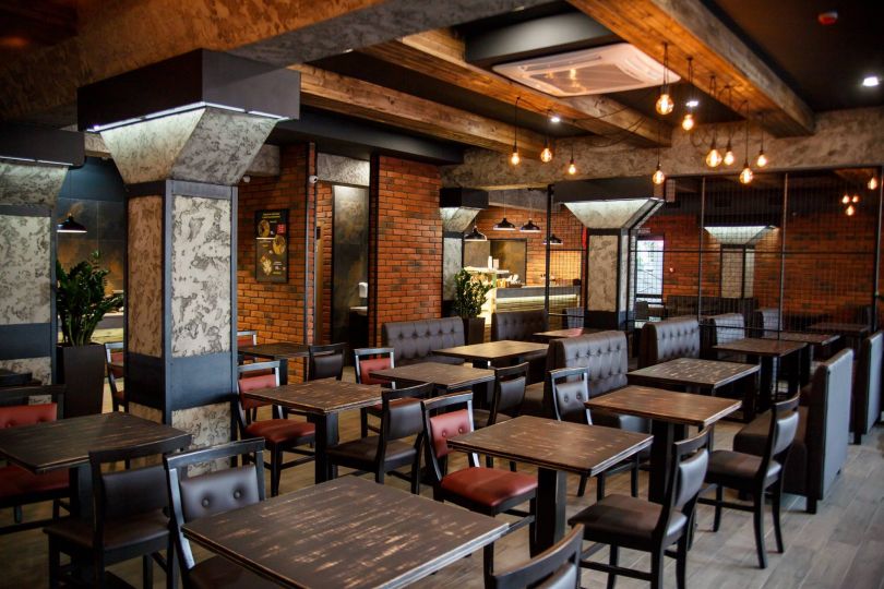cozy cafe interior