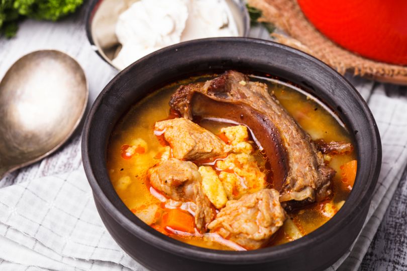 Hutsul soup Bograch 
