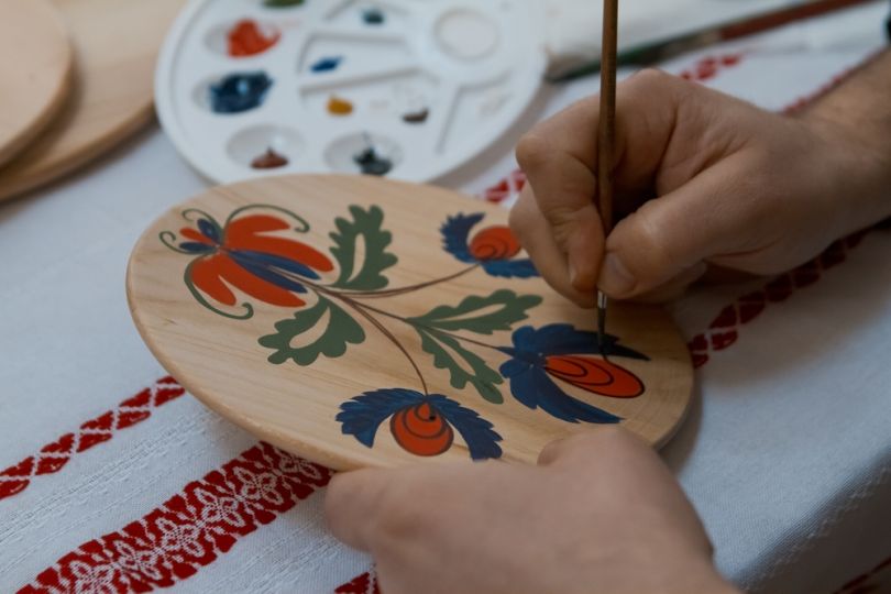 Petrykivka decorative painting