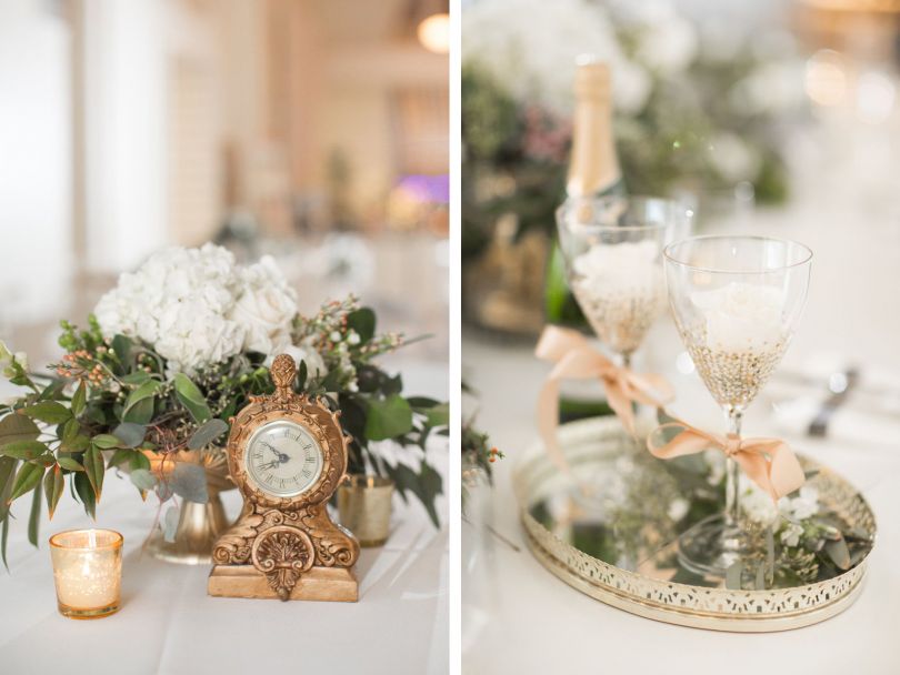Classic New Year's Eve table decor