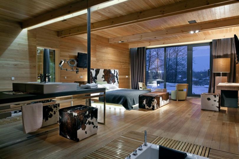 Winter chalet in Ukraine