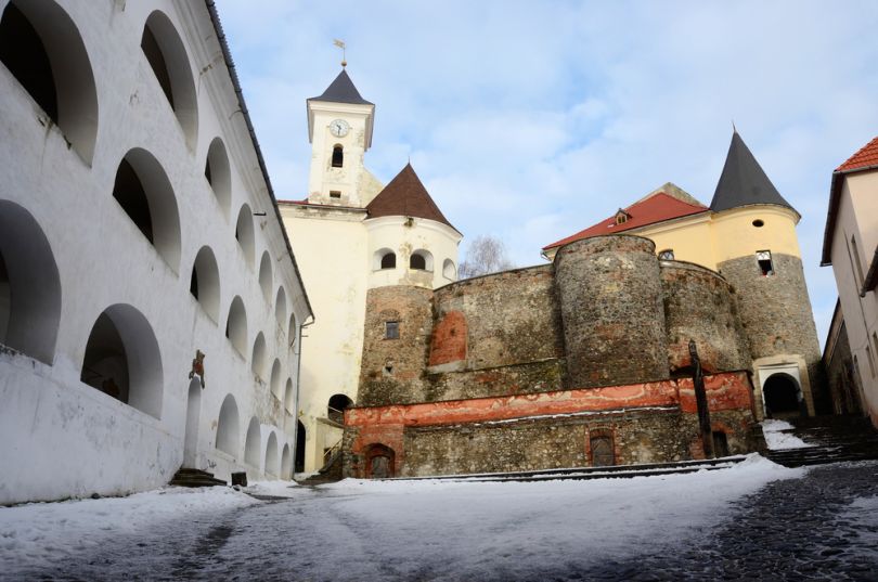 Palanok Castle in Mukachevo