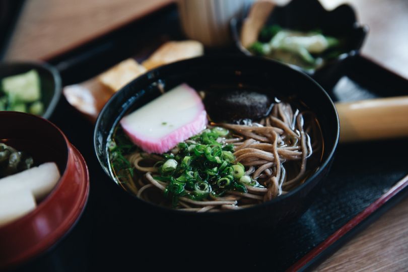 Soba noodles
