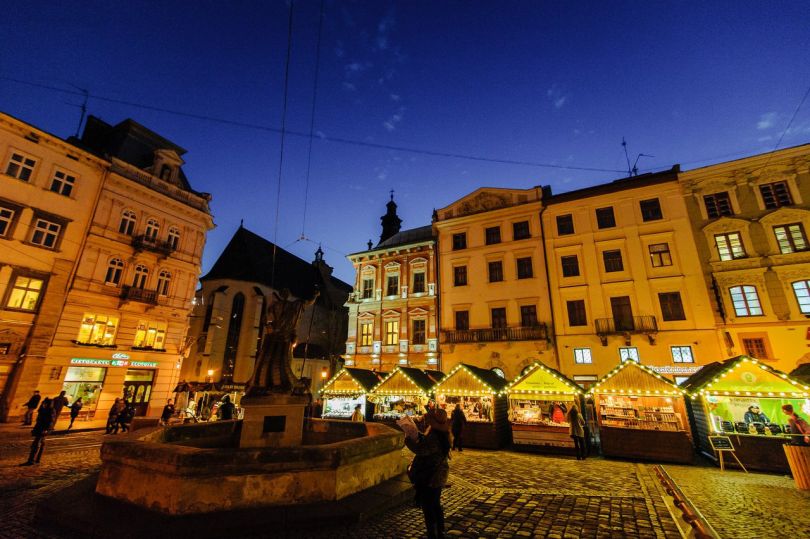 Christmas markets in Lviv