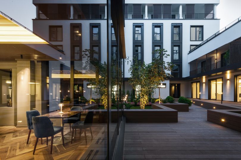 Inner courtyard