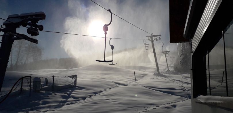 Bukovytsia ski resort near Lviv
