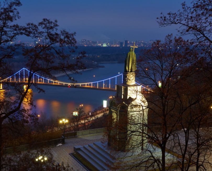 Volodymyr's monument in Kyiv