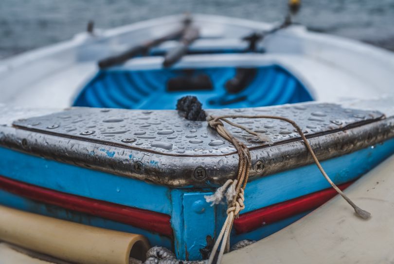 front of boat