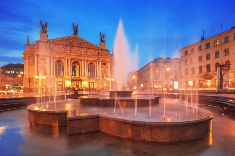 Opera house in Lviv