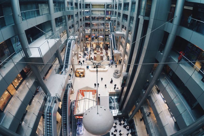 Afina gallery aerial view
