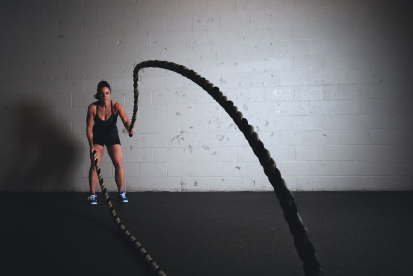girl training
