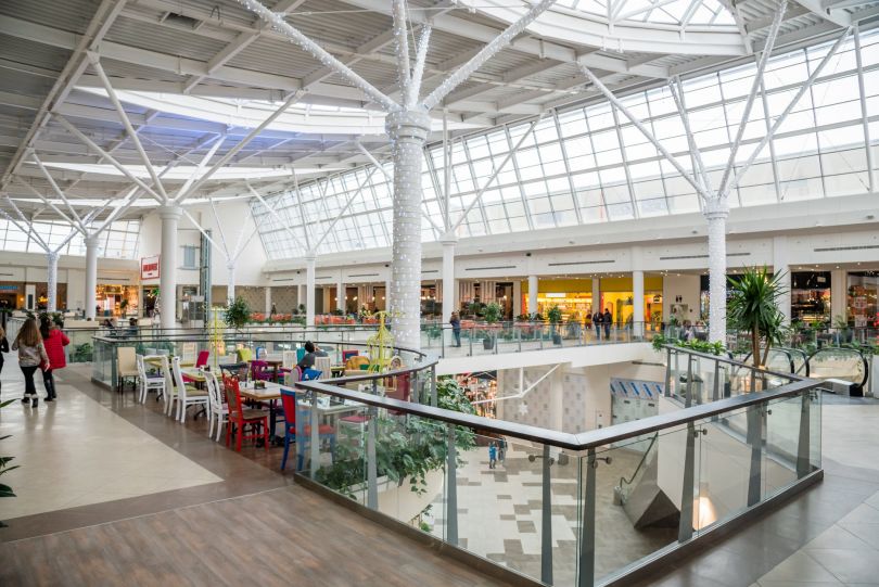 Large mall in Lviv